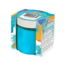 Jiggly Slime Turkusowy perowy 100g TUBAN