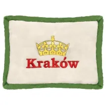 Poduszka Krak�w zielona 34x24cm