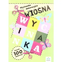 Wycinanka dekoracyjna wiosna