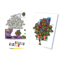 Qbee Malowanie po numerach 30x40cm ��wie Ninja
