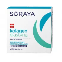 Soraya Kolagen & Elastyna pielgnacyjny krem nawilajcy na dzie i noc 50 ml