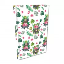 Bee-bee Notes A5 Soft Touch Leniwce Girls kratka