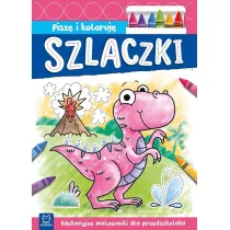 Pisz i koloruj. Szlaczki