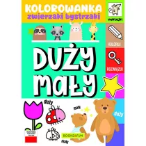 Du�y - ma�y. Kolorowanka. Zwierzaki bystrzaki