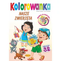 Nasze zwierz�ta. Kolorowanka