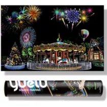 PROMO Zdrapywanka tuba Park wydrapywanka 75x52cm 1006228 NORIMPEX