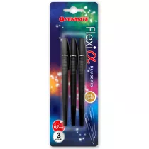 Penmate D�ugopis Flexi Alpha czarny czarny 3 szt.