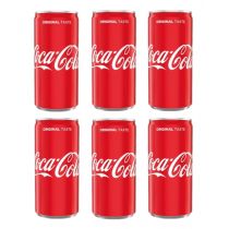 Coca-Cola Napój gazowany o smaku cola zestaw 6 x 200 ml