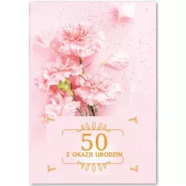 Kartka okolicznociowa Urodziny 50