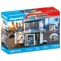 Playmobil City Action Posterunek policji z miejscem przes�ucha� 71874