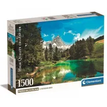 Puzzle 1500 el. Compact Blue Lake Clementoni