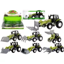 Traktor z yk metalowy mix Pro Kids
