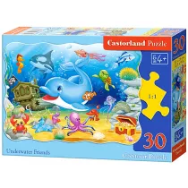 Puzzle 30 el. Podwodni przyjaciele Castorland