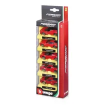 Ferrar Race + Play 5-Pk. (24) Bburago
