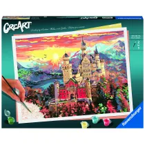 Malowanie po numerach CreArt - Magiczny Zamek Ravensburger