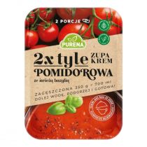 Purena Zagęszczona zupa krem pomidorowy ze świeżą bazylią 350 g