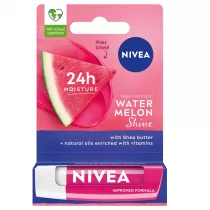 Nivea 24H Mett-In Moisture pielgnujca pomadka do ust Watermelon Shine 4.8 g