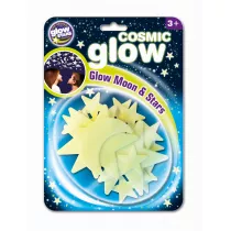Brainstorm Toys Kosmiczne Glow - Ksiyc i gwiazdy