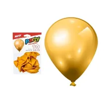 MFP Balon dmuchany metal z�oty 26cm