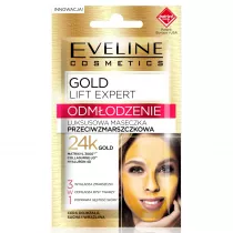 Eveline Cosmetics Gold Lift Expert luksusowa maseczka przeciwzmarszczkowa 3w1 7 ml