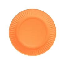 Godan Talerzyki papierowe pomaraczowe 18cm 6 szt