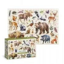 Puzzle 200 Montessori Forest animals