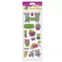 Titanum Naklejki wypuke Happy Easter mix