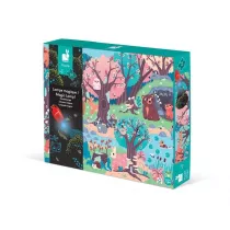 wiecce puzzle z mini-lampk UV Las Janod