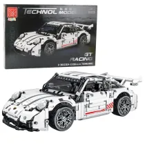 Klocki Samoch�d GT Racing Bia�y 1:14 1268el