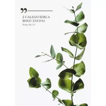 Koinonia Kartka - Z ca�ego serca Bogu zaufaj - ga��zka