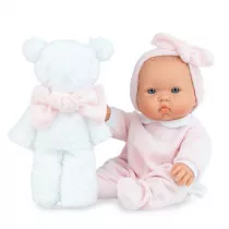 Lalka hiszpaska Betty Teddy Blanket 28cm Marina Pau