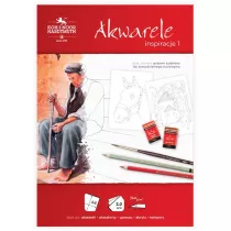 Koh-I-Noor Blok Akwarele Inspiracje A4 20 arkuszy