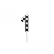 PartyDeco �wieczka urodzinowa 1 5.5cm