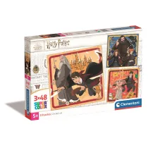 Puzzle 3x48 el. SuperColor. Harry Potter Clementoni