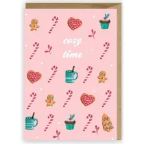 Cardie Kartka Bo�e Narodzenie Cozy time + eko koperta