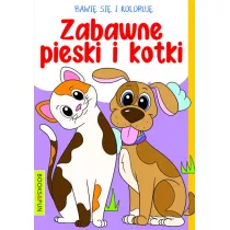 Pieski i kotki. Bawi� si� i koloruj�