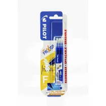 Wk�ad Frixion Ball Clicker 0,5 niebieski Pilot blister 3szt.