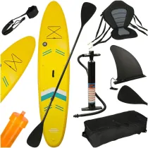 Deska SUP pompowana do pywania z siedzeniem akcesoriami wioso zestaw ta 350 cm