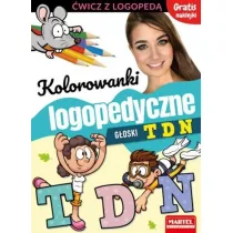 Kolorowanki logopedyczne Goski T D N