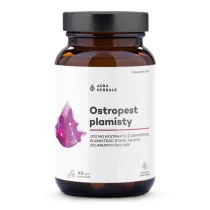 Aura Herbals Ostropest plamisty, 80% Sylimaryny Suplement diety 90 kaps.