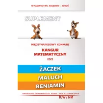 Matematyka z wesoym kangurem. aczek, maluch, beniamin. Suplement
