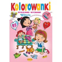 Kolorowanki. Wiktoria