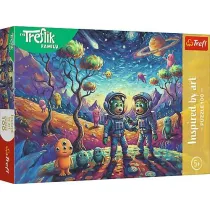 Puzzle Kosmiczne fantazje 100 el. Inspired By Art Rodzina Treflik�w 16562