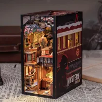 Puzzle Miniaturowy domek Book Nook Zagadka Orient Expressu Habarri