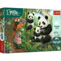 Puzzle 100 element�w Pandy TREFL 16595 TR