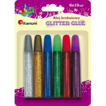 Titanum Klej brokatowy 6x10ml