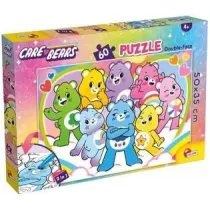 Troskliwe misie puzzle dwustronne 60el Lisciani
