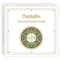 Zielona Sowa Pami�tka Pierwszej Komunii �wi�tej (kwadrat)