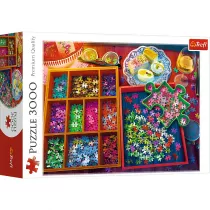 Puzzle 3000 el. Wieczr z puzzlami Trefl
