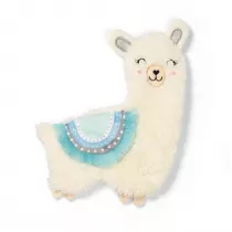 Babyono Przytulanka - szelecik Llama Lulu niebieska